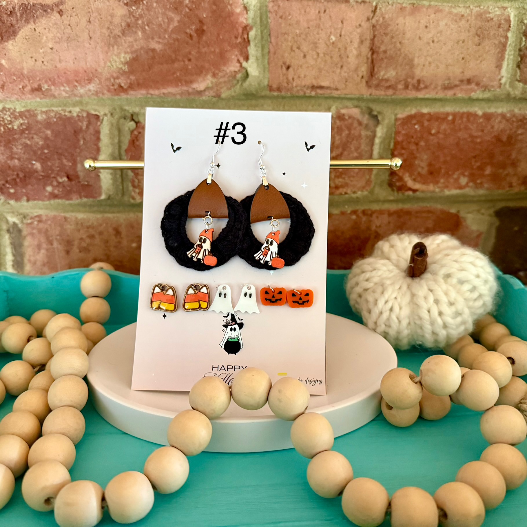 Spooky Sparkle – Interchangeable Earring Set - Image 4