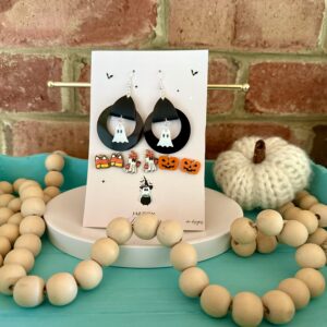 Spooky Sparkle – Interchangeable Earring Set