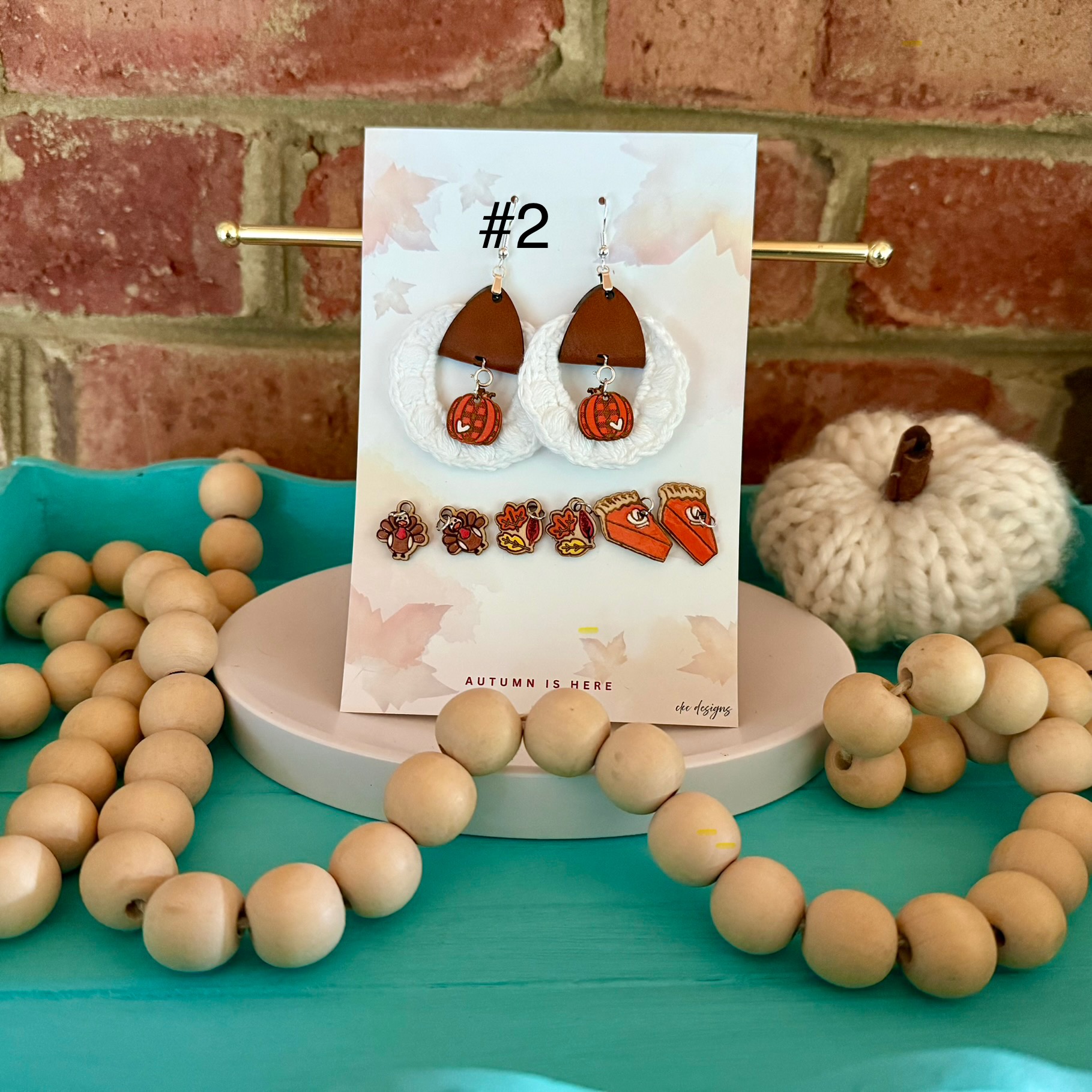 Harvest Charms – Interchangeable Earring Set - Image 3