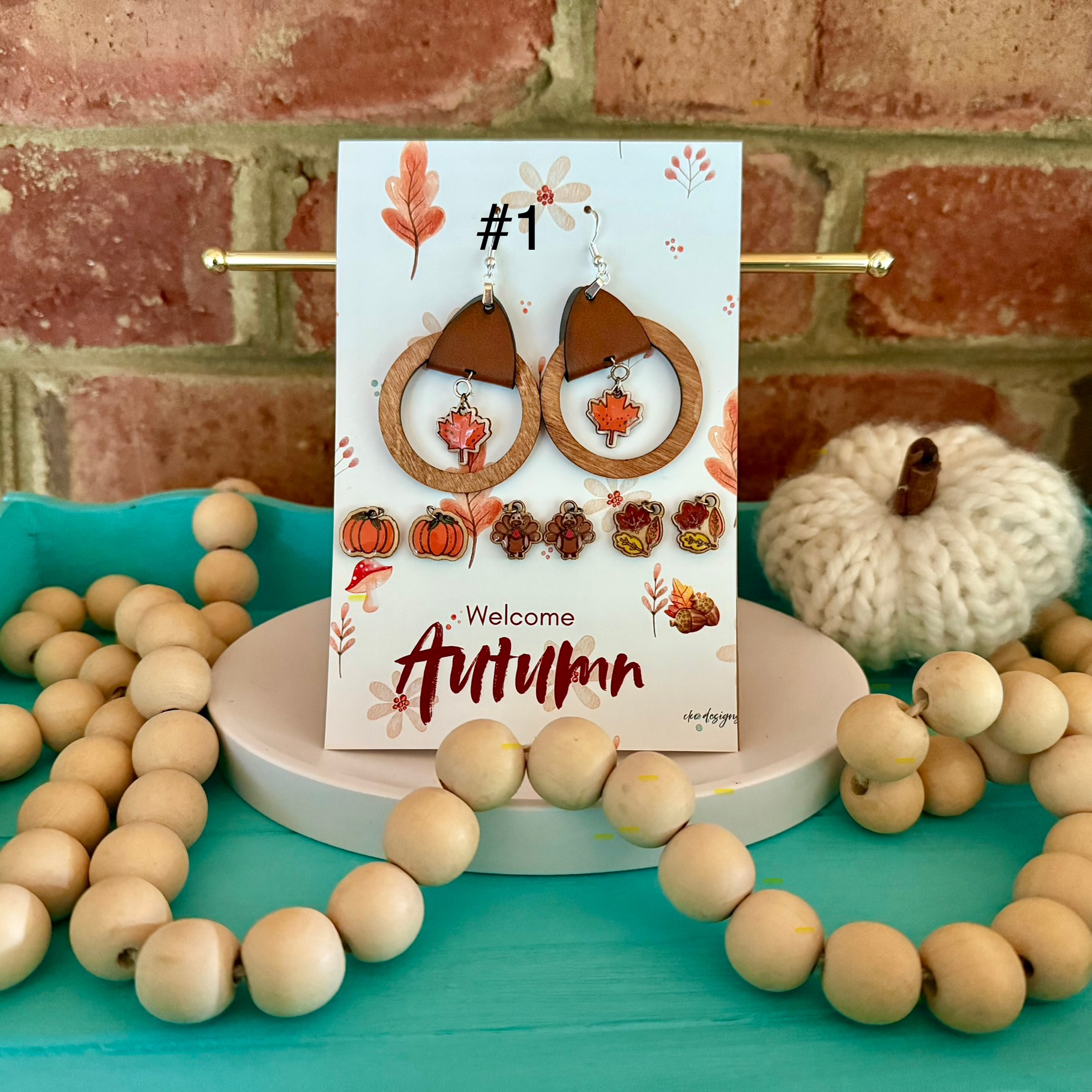 Harvest Charms – Interchangeable Earring Set - Image 2