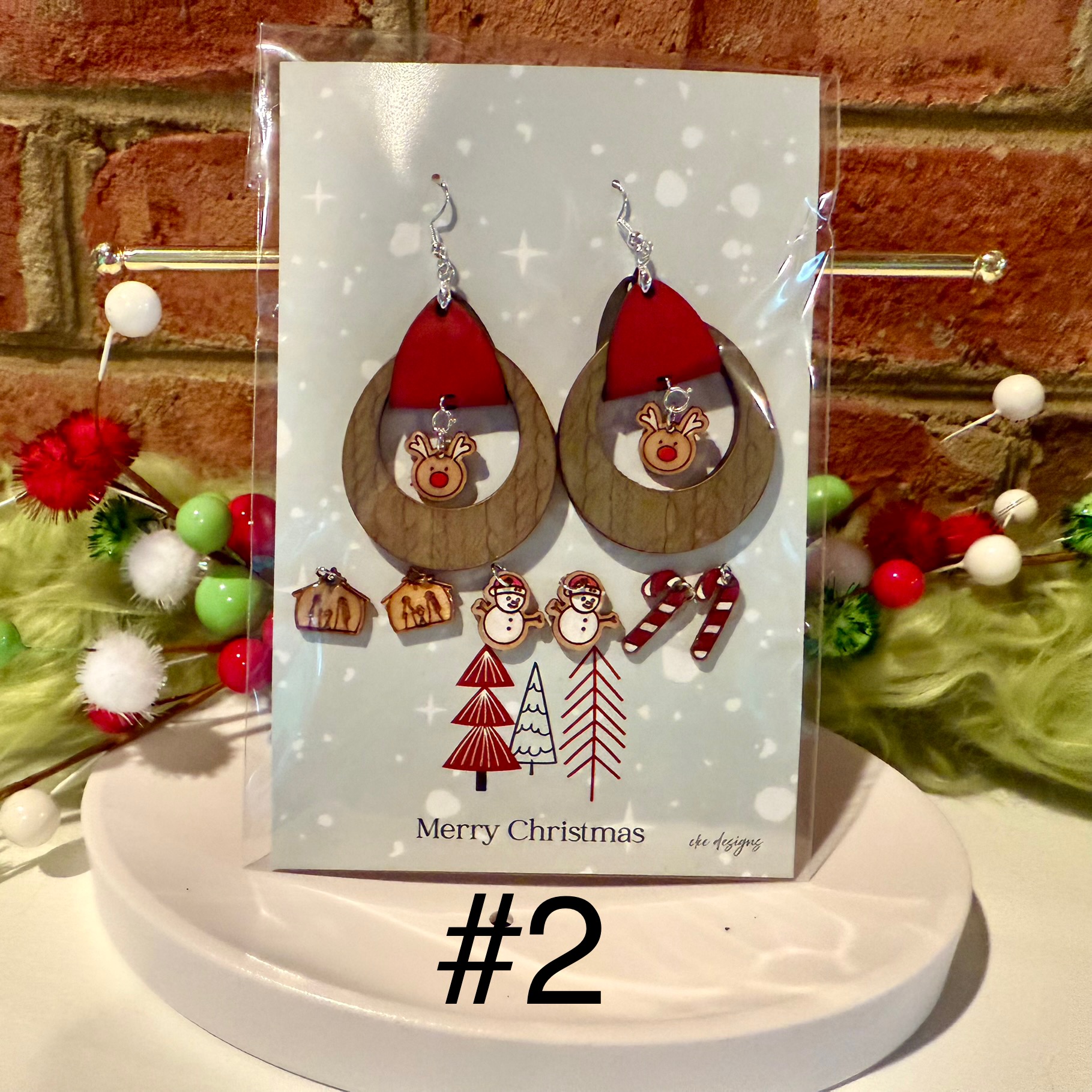 Holiday Charm Collection – Interchangeable Earring Set - Image 3