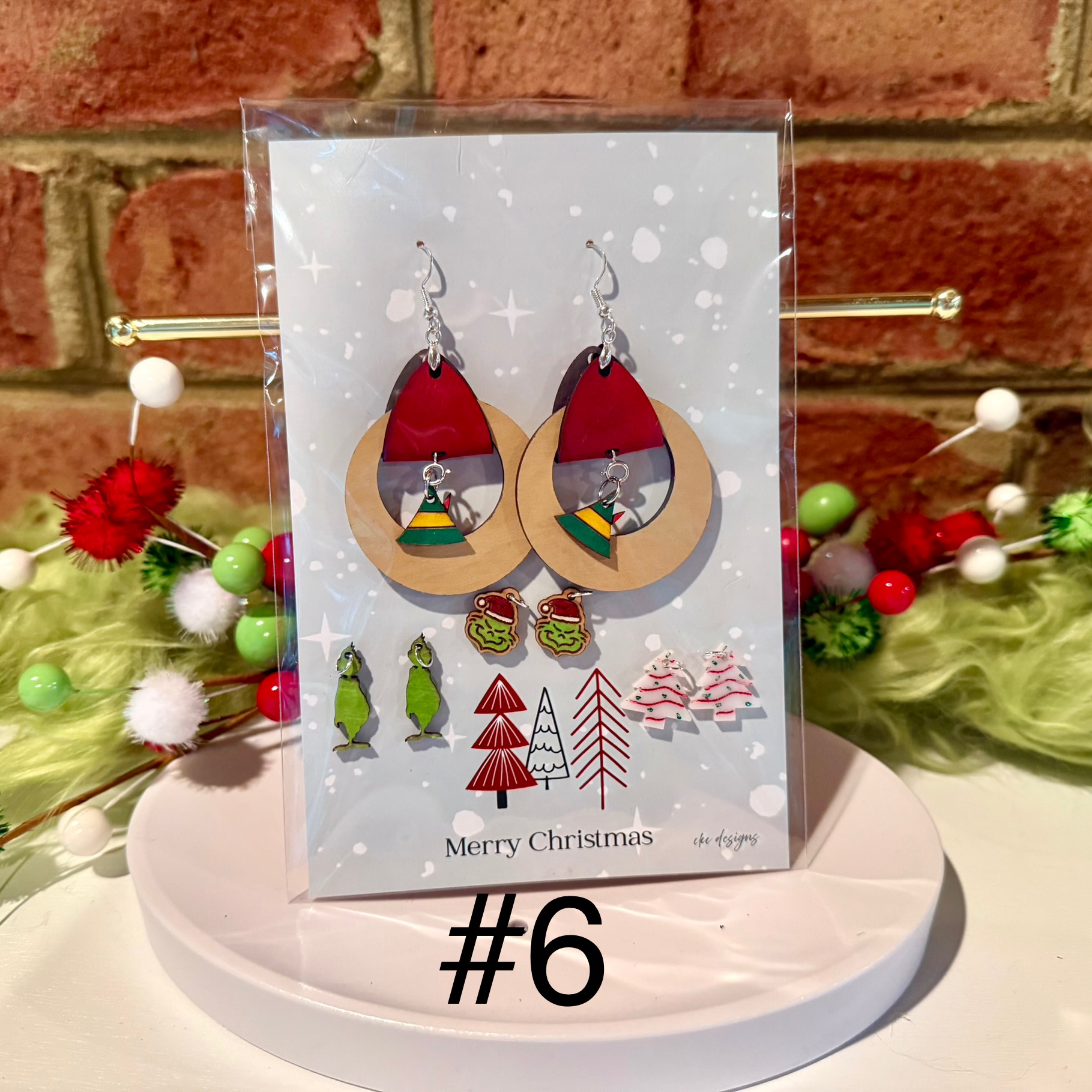 Holiday Charm Collection – Interchangeable Earring Set - Image 7