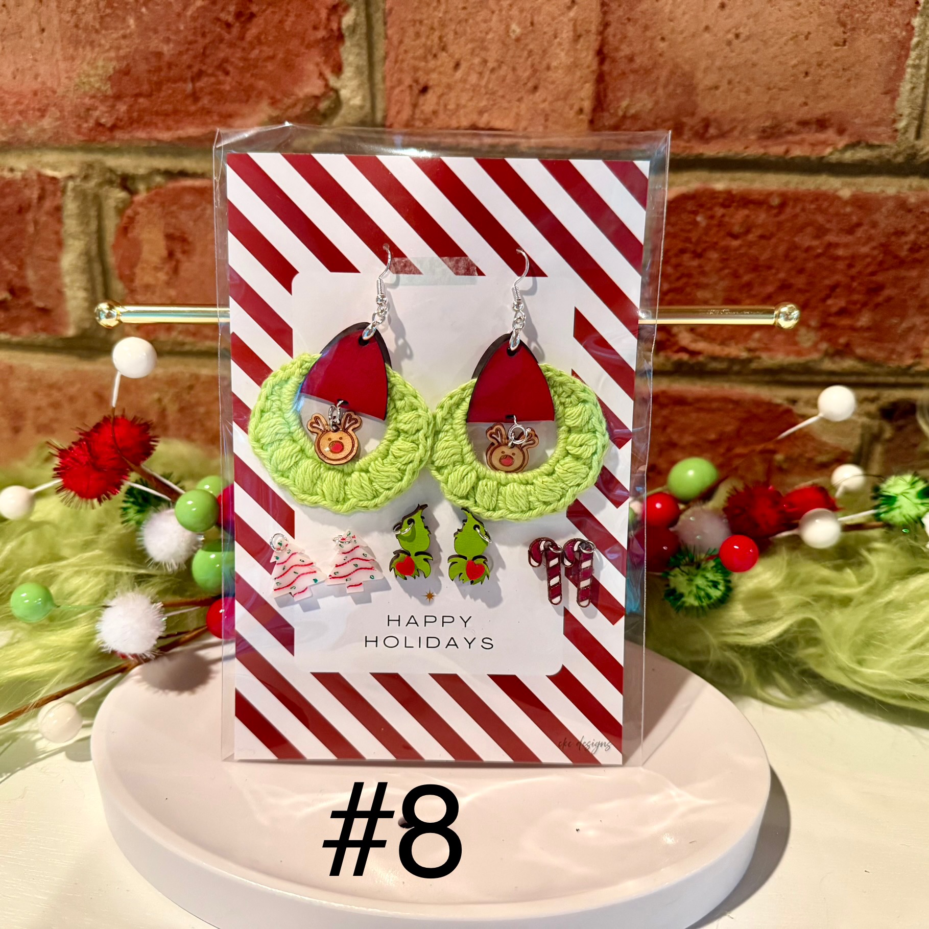 Holiday Charm Collection – Interchangeable Earring Set - Image 9