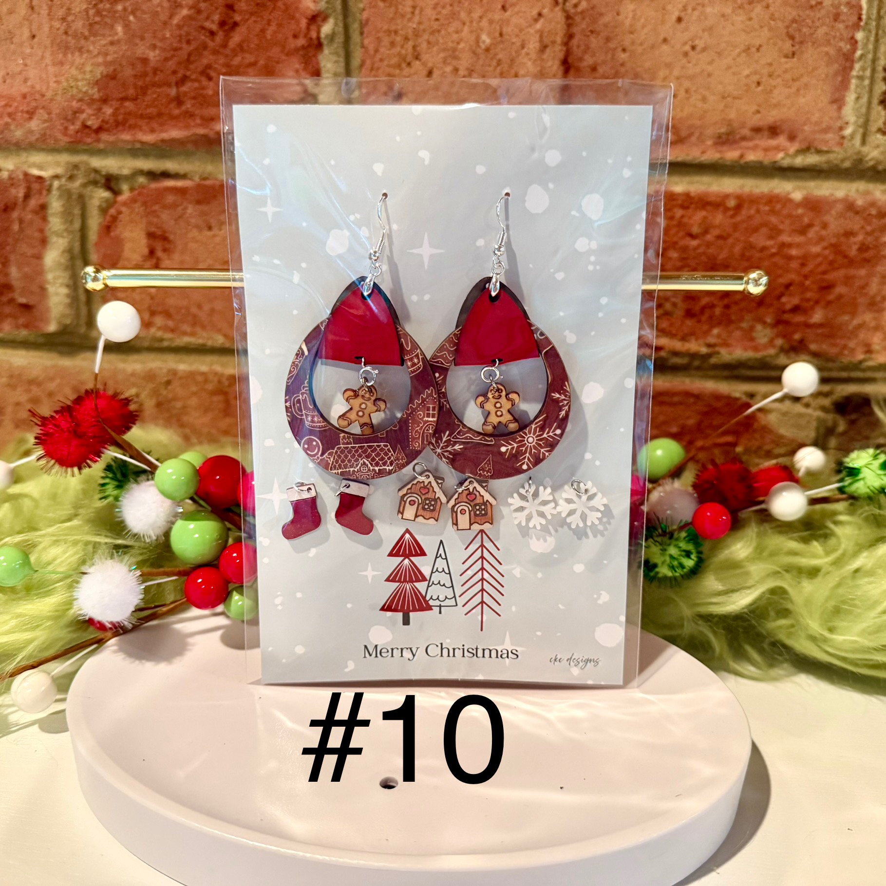 Holiday Charm Collection – Interchangeable Earring Set - Image 11